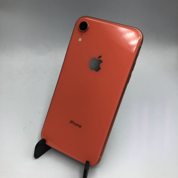 APPLE 〔中古〕iPhone XR 128GB コーラル MT0T2J/A au対応 SIM