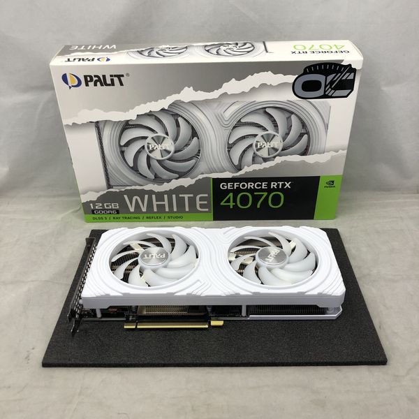 Palit 〔中古〕RTX4070 WHITE OC 12GB GDDR6（中古保証1ヶ月間