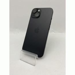 中古】iPhone15 128GB ブラック MTMH3J／A SIMフリー