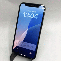 〔中古〕iPhone12 mini 64GB ブラック MGA03J/A SoftBank対応 SIMロック解除品(中古保証1ヶ月間)