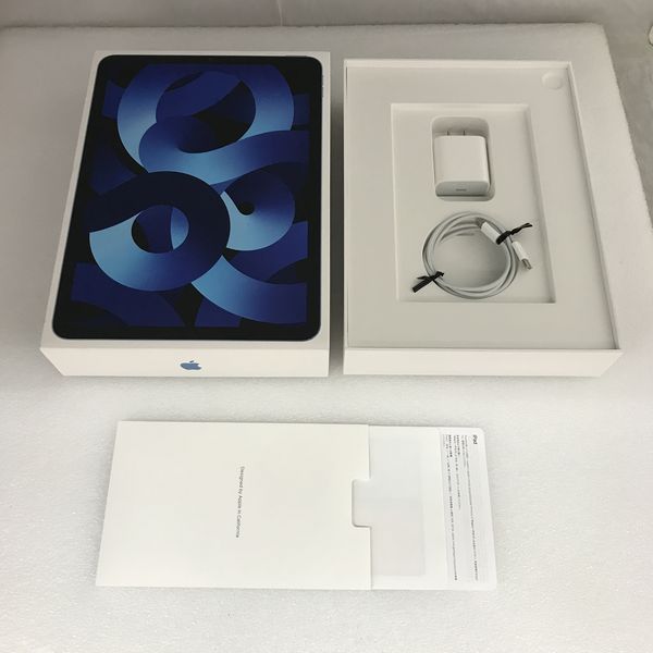 iPad Air（第５世代）256GBブルー iPad Air Wi-Fi + Cellular 256GB - ブルー（第5世代）[整備済