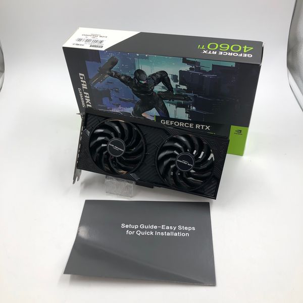 中古　4060ti 8gb 中古 MSI GeForce RTX 4060 Ti 8G VENTUS 2X BLACK E1 OC
