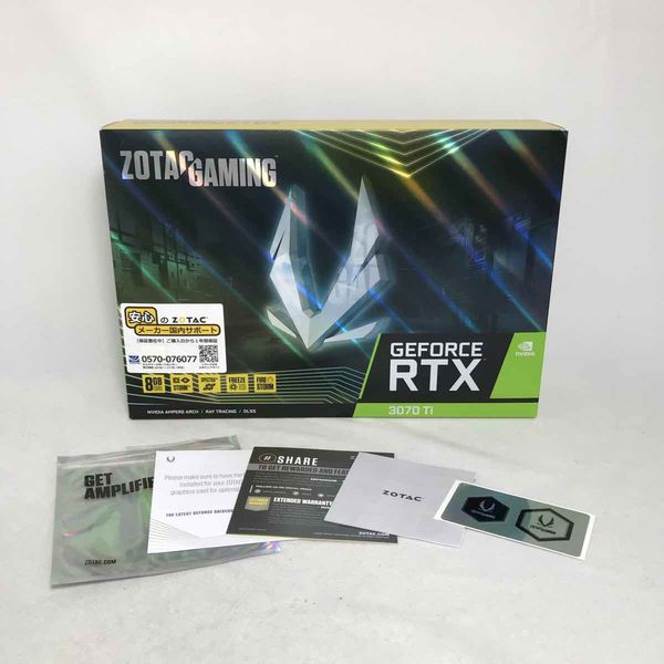 ZOTAC 〔中古〕GeForce RTX3070 Ti ZT-A30710Q-10P（中古保証1