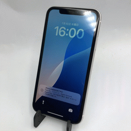 〔中古〕iPhone11 128GB ホワイト MWM22J/A SIMフリー版(中古保証1ヶ月間)