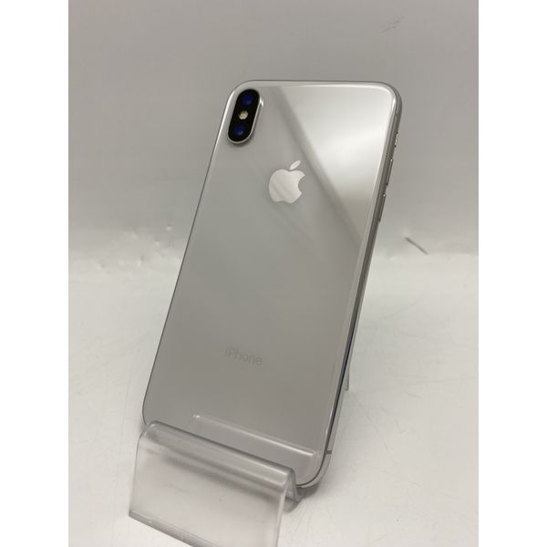 APPLE 〔中古〕iPhoneX 64GB MQAY2J/A Silver docomoSIMロック解除品
