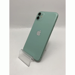 〔中古〕iPhone11 128GB MWM62J/A Green auSIMロック解除品(中古保証1ヶ月間)