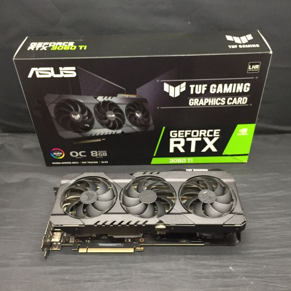 ASUS DUAL-RTX3060TI-O8G-V2 （箱、保証書無し） 【公式通販】