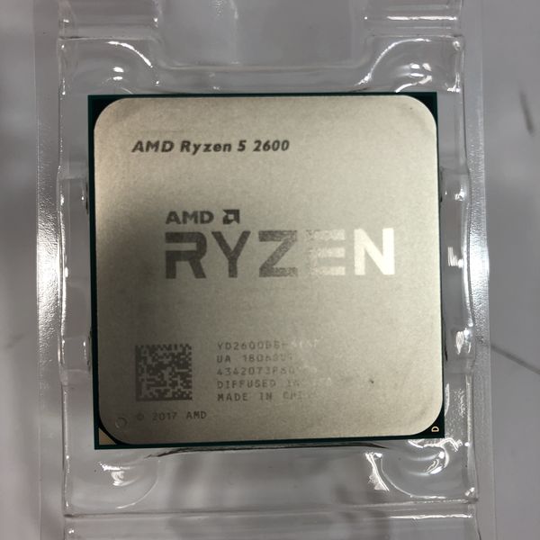 AMD Ryzen5 2600 BOX 三年保証あり AMD Ryzen5 2600 BOX 三年保証あり