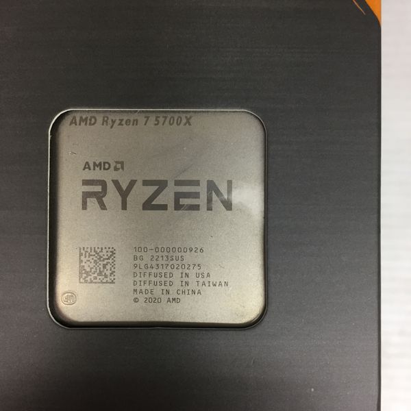 AMD Ryzen 7 5700X AM4 ジャンク品 jnh_caeb-ryzen7-5700x