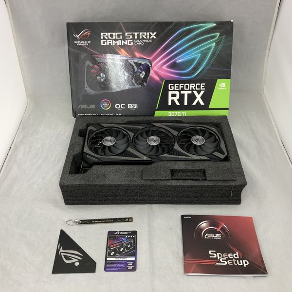 ASUS 〔中古〕ROG-STRIX-RTX3070TI-O8G-GAMING（中古保証1ヶ月間