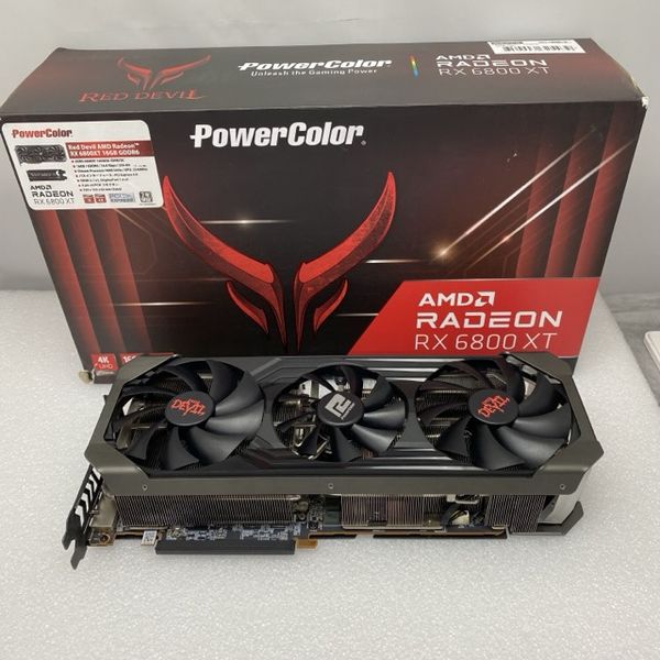 PCパーツ PowerColor - PowerColor AXRX 6800XT 16GBD6-3DHE/OC AXRX 6800XT 16GBD6-3DHE/OC | PowerColor(パワーカラー) Radeon