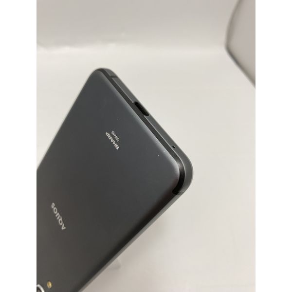 SHARP 〔中古〕AQUOS sense3 SHV45SKA ブラック auSIMロック