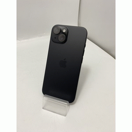 〔中古〕iPhone15 128GB MTMH3J/A Black 国内SIMFree(中古保証1ヶ月間)