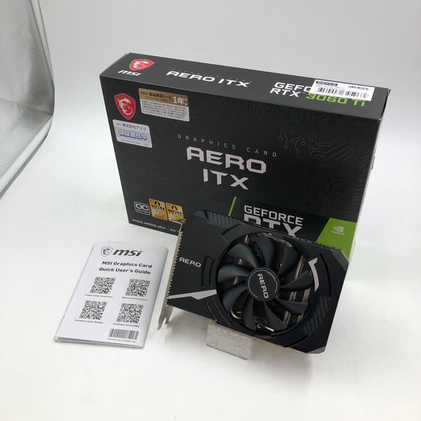 h*i様 中古品 MSI GeForce RTX 3060Ti AERO ITX Amazon.com: MSI GeForce RTX 3060 Ti AERO ITX 8G OC LHR