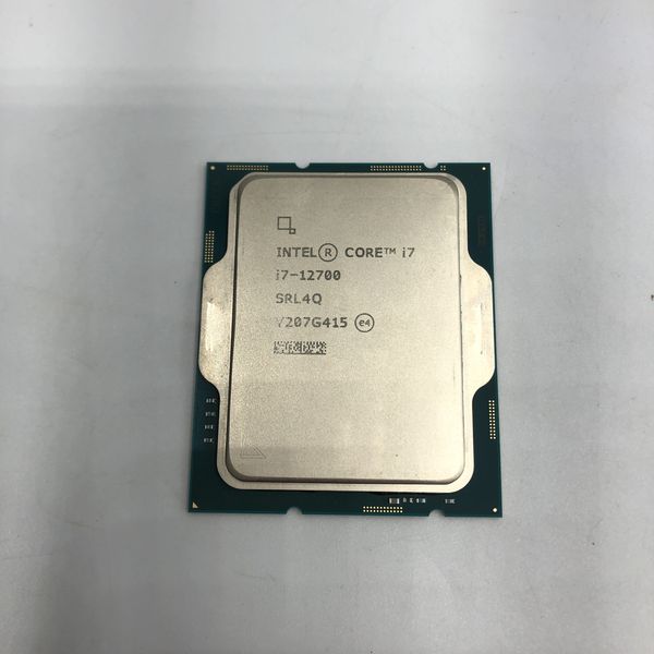 intel - Core i7 12700 バルク品 intel - Core i7 12700 バルク品の通販 by tarteds's shop
