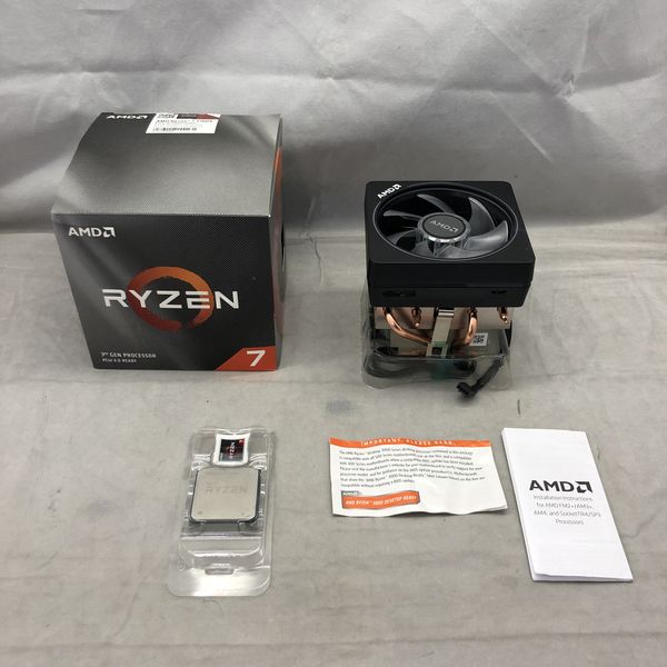 AMD 〔中古〕Ryzen7 3700X BOX（中古保証1ヶ月間） | パソコン