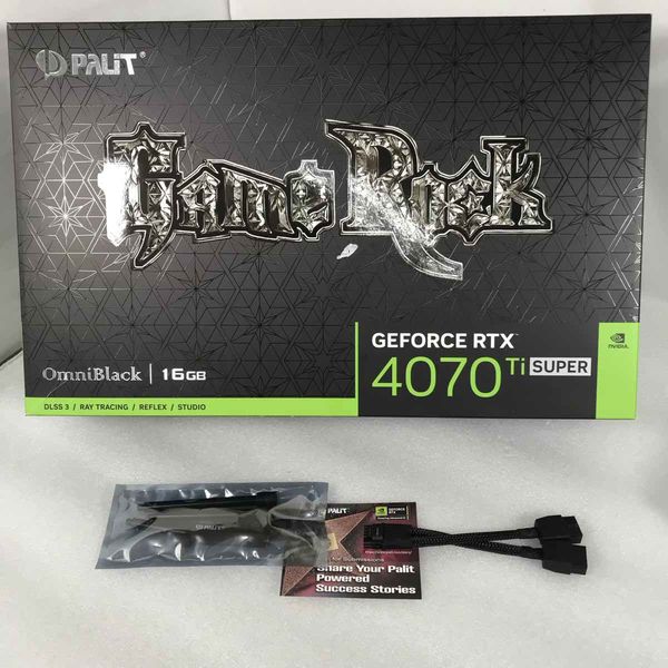 中古PALIT GEFORCE RTX4070Ti Palit 〔中古〕GeForce RTX4070Ti SUPER JetStream OC 16GB