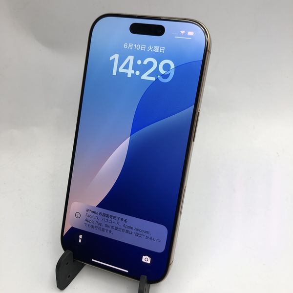APPLE 〔中古〕iPhone16Pro 128GB デザートチタニウム MYMX3J/A