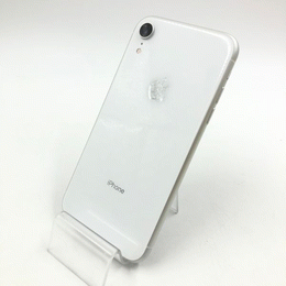 〔中古〕iPhone XR 128GB ホワイト MT0J2J/A SIMフリー版(中古保証1ヶ月間)
