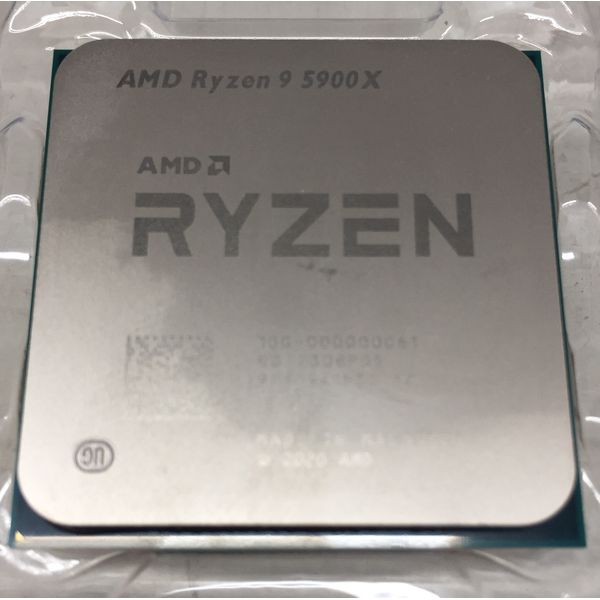 AMD 〔中古〕Ryzen9 5900X BOX（中古保証1ヶ月間） | パソコン