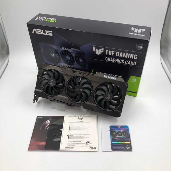 ASUS 〔中古〕TUF-RTX3080-O10G-V2-GAMING（中古保証1ヶ月間