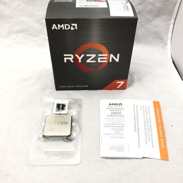 【動作確認済み美品】Ryzen7 5700X 国内版 AMD Ryzen 7 5700X BOX | パソコン工房【公式通販】