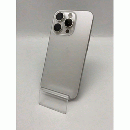 APPLE 〔中古〕iPhone15 Pro 128GB ホワイトチタニウム MTU83J