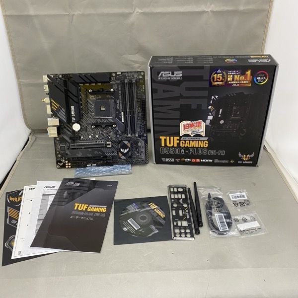 TUF GAMING B550M-PLUS ジャンク品 ASUS TUF GAMING B550M-PLUS AMD 500シリーズ Socket AM4対応