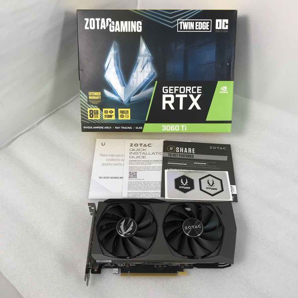 ZOTAC GeForce RTX 3060 Ti Twin Edge Gaming 8GB GDDR6