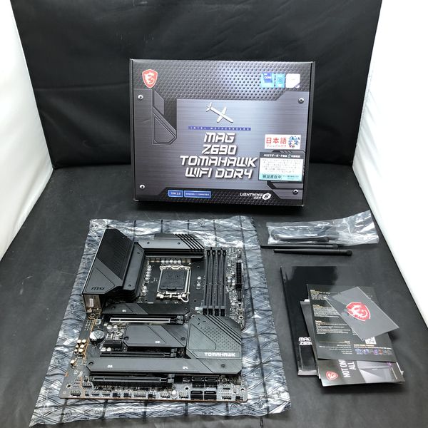 未開封i9-13900KF+中古Z690 TOMAHAWK WIFI MAG Z690 TOMAHAWK WIFI DDR4