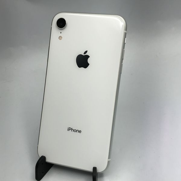 iPhone - iPhoneXR 64GB ホワイト　残債なし&amp;SIM解除済み iPhone XR ホワイト 64GB SIMロック解除済 値下げ不可