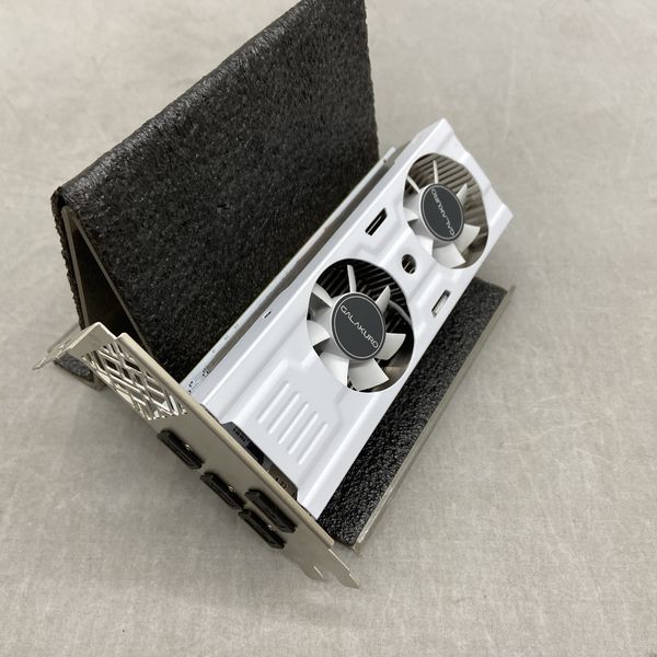 【新品/未使用】グレイブディガー　クラシックバージョン 玄人志向 〔中古〕GK-RTX3050-E6GB/WHITE/LP（中古保証1ヶ月間