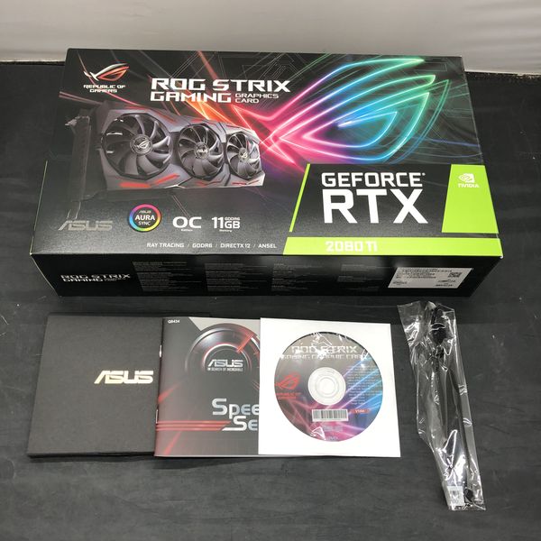 ASUS 〔中古〕GeForce RTX 2080Ti ROG-STRIX-RTX2080TI-O11G