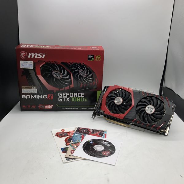 msi GTX1080Ti GAMING 中古品 MSI 〔中古〕GeForce GTX 1080Ti GAMING X 11G（中古保証1ヶ月間