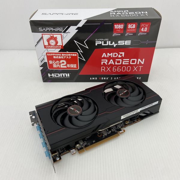 SAPPHIRE PULSE Radeon RX 6600 XT 未開封 Sapphire Radeon RX 6600 XT Pulse OC Review | TechPowerUp