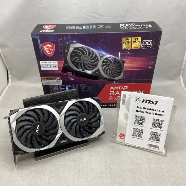 MSI 〔中古〕Radeon RX6600XT MECH 2X 8G OC（中古保証1ヶ月間