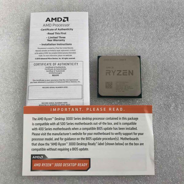 AMD 〔中古〕Ryzen7 3800X Bulk（中古保証1ヶ月間） | パソコン