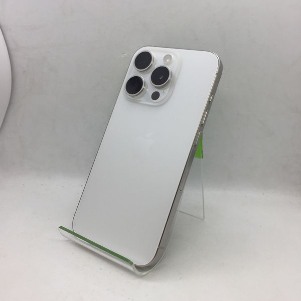 APPLE 〔中古〕iPhone15 Pro 256GB ホワイトチタニウム MTUD3J/A
