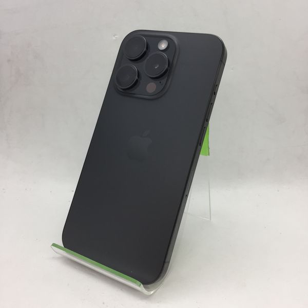 iPhone 15 promax 256GB ブラックチタニウム【中古】 iPhone 15 PRO 256GB ブラックチタニウム 中古 ケーブル/箱付