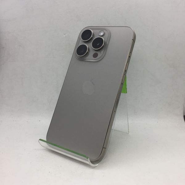 iPhone - iPhone 15 Pro ナチュラルチタニウム　SIMフリー　MTU93J/A iPhone iPhone15 Pro 128GB ナチュラルチタニウム SIMフリー