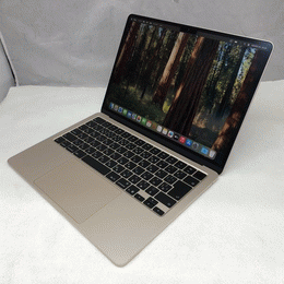 〔中古〕MacBook Air (13-inch・M4・2025) MC6A4J/A スターライト Apple M4(10コア)/24GB/512GB SSD/Apple M4(10コア)(中古保証3ヶ月間)
