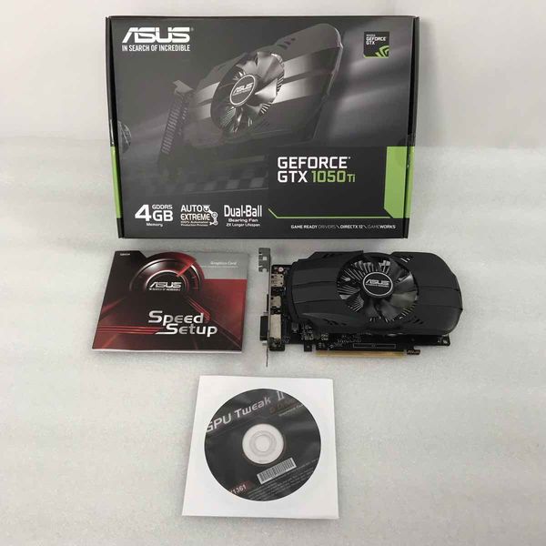 ASUS PH-GTX1050Ti-4G 中古 ASUS 〔中古〕GeForce GTX 1050Ti PH-GTX1050TI-4G(中古保証1