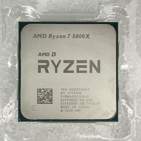 2025年レディースファッション福袋 AMD パソコン工房 | BOX(中古保証1ヶ月間) 5800X 〔中古〕Ryzen7 CPU