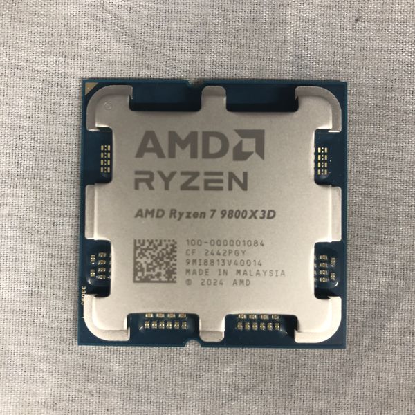 【未使用】AMD Ryzen 7 9800X3D BOX AMD 〔中古〕Ryzen 7 9800X3D BOX(中古保証1ヶ月間) | パソコン