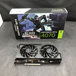 玄人志向 〔中古〕GeForce RTX 4070 GG-RTX4070-E12GB/DF（中古