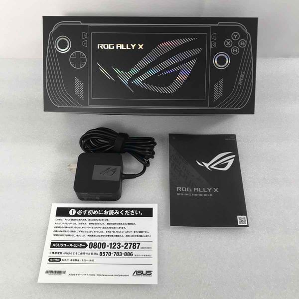 【新品未開封】ROG Ally X RC72LA-Z1E24G1T ROG Ally X (RC72LA-Z1E24G1T) | ASUS Store [JAPAN]