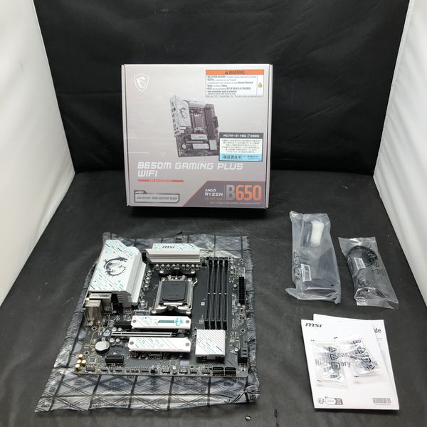 MSI 〔中古〕B650M GAMING PLUS WiFi（中古保証1ヶ月間