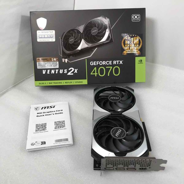MSI 〔中古〕GeForce RTX4070 RTX4070 VENTUS 2X 12G OC（中古