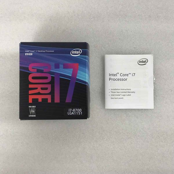 インテル　Core i7 8700 BOX Intel 〔中古〕インテル® Core™ i7 プロセッサー -8700 BOX
