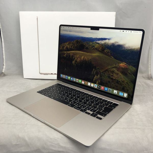 MacBook Air スターライト ［MRYR3J/A］ 展示美品 Apple MacBook Air 15.3インチ MRYR3J/A [スターライト]/Apple